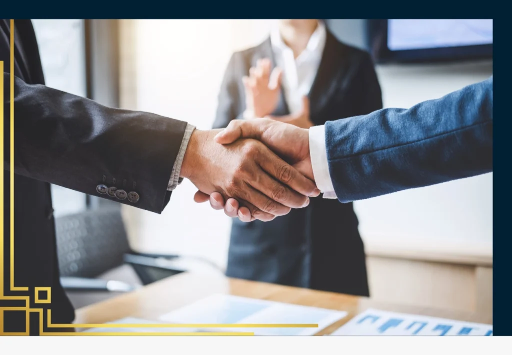 Business professionals discussing employee benefits strategies for growing companies