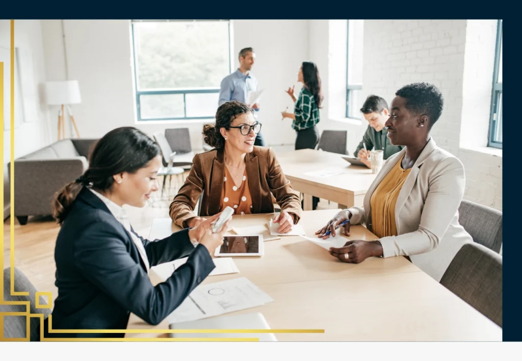 Tax experts developing advanced tax strategy for a growing business